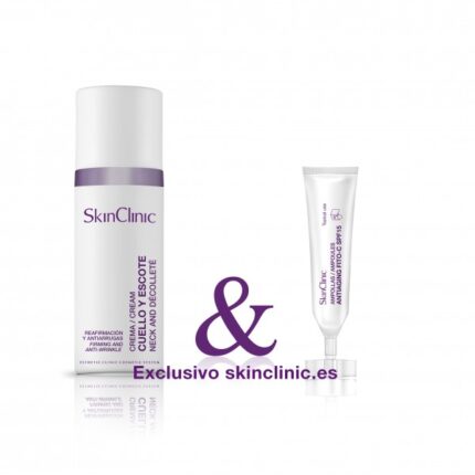 SkinClinic kaklo ir dekoltė stangrinantis kremas ANTIAGING FITO-C AMPOULE SPF 15 Neck and Décolleté Cream 2ml.