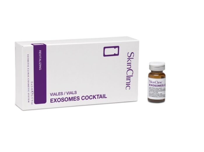 SkinClinic EXOSOMES COCKTAIL odos audinių regeneracijai, 5 vnt.*5 ml.