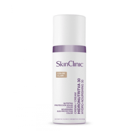 HYDRO-NOURISHING CREAM 30 Clair Color drėkinamasis veido kremas su SPF30 ir spalva, 50 ml.