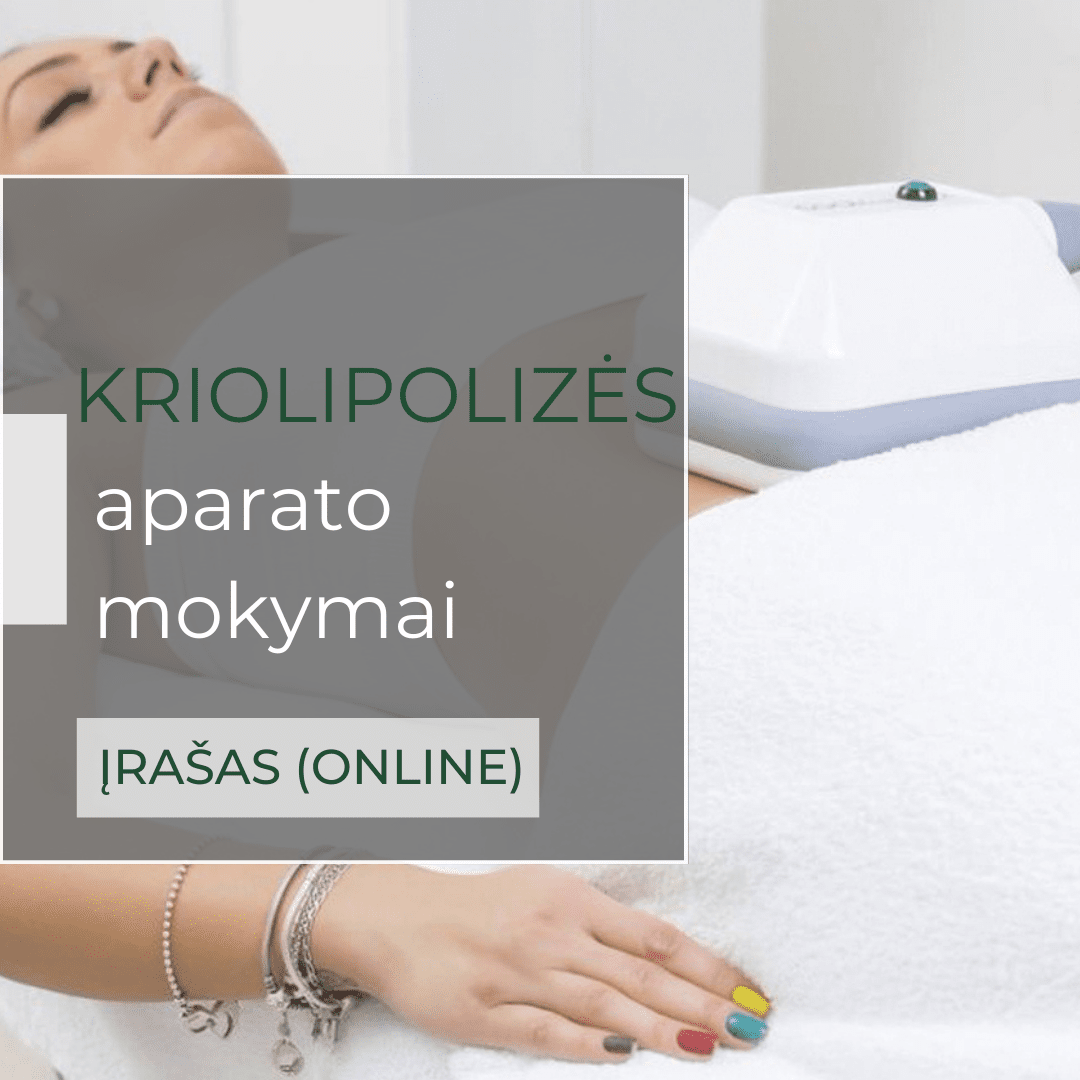 Kriolipolizes aparato mokymai