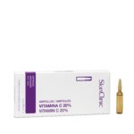 SkinClinic ampulės nuo senėjimo, melasmos VITAMIN C 20% AMPOULES, 5ml, 10vnt.