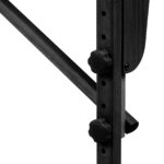 Sulankstomas medinis masažo stalas „Komfort Activ Fizjo“ ,dviejų segmentų, rausvos ir juodos spalvos. - Image 12