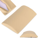 Pusiau apvali juosmens atrama 40x25x5, smėlio spalvos