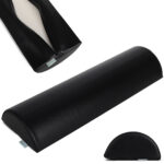 Pusiau apvali atrama 60x19x9, juodos spalvos