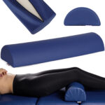 Pusiau apvali atrama 60x19x9, tamsiai mėlynos spalvos