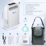 Nešiojamas deguonies (kvėpavimo) aparatas koncentratorius 1-5 l. - Image 6