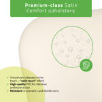 Elektrinė šildoma kosmetologinė lova „Serenity PRO 4 masažui ir SPA procedūroms - Image 3