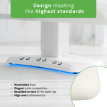 Elektrinė šildoma kosmetologinė lova „Serenity PRO 4 masažui ir SPA procedūroms - Image 6