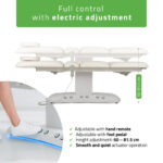 Elektrinė šildoma kosmetologinė lova „Serenity PRO 4 masažui ir SPA procedūroms - Image 9