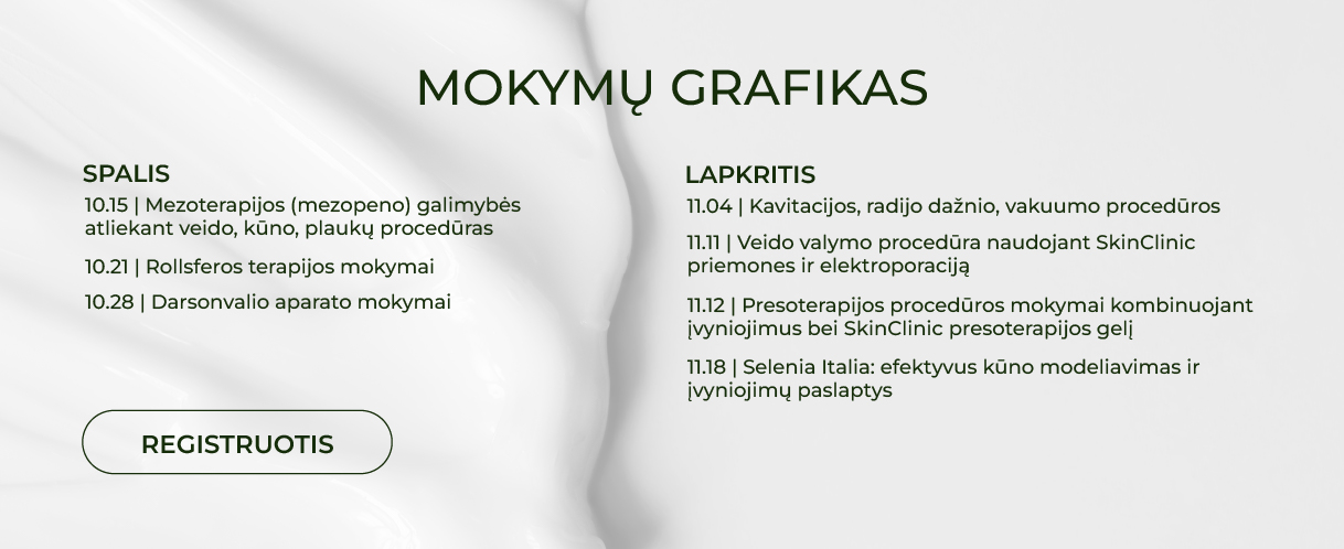 Labory kosmetologų mokymai