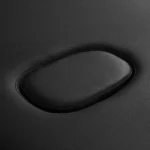 Sulankstomas medinis masažo stalas, 2 segmentų konstrukcija, juodos spalvos - Image 6