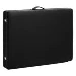 Sulankstomas medinis masažo stalas, 2 segmentų konstrukcija, juodos spalvos - Image 13