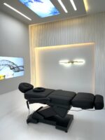 Elektrinė kosmetologinė kėdė 4 variklių, juodos spalvos - Image 4