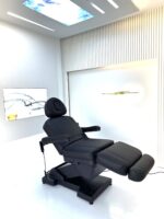 Elektrinė kosmetologinė kėdė 4 variklių, juodos spalvos - Image 3