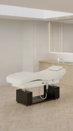 Profesionalus procedūrų stalas SPA, masažo ir grožio centrams, 3 variklių su šildymu - Image 10