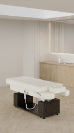 Profesionalus procedūrų stalas SPA, masažo ir grožio centrams, 3 variklių su šildymu - Image 7