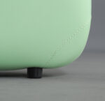 Sulankstomas medinis masažo stalas Panda Light Wood 70 Vinyl Flex K022, žalios spalvos - Image 12