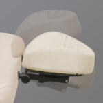 Sulankstomas medinis masažo stalas Xena Light Wood 70 Vinyl Flex K033, smėlio spalvos - Image 8