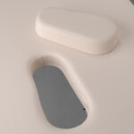 Sulankstomas masažo stalas Eden Matt Touch K101, smėlio spalvos - Image 4