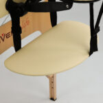 Sulankstomas medinis masažo stalas Sofia Comfy Base K533, smėlio spalvos - Image 3