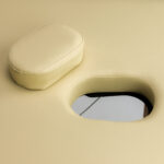 Sulankstomas medinis masažo stalas Sofia Comfy Base K533, smėlio spalvos - Image 8