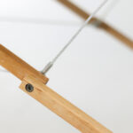 Sulankstomas medinis masažo stalas Sofia Comfy Base K533, smėlio spalvos - Image 10