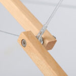 Sulankstomas medinis masažo stalas Sonia Comfy Base K533, smėlio spalvos - Image 13