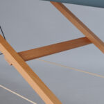 Sulankstomas masažo stalas Aura Matt Touch K102, tamsiai mėlynos spalvos - Image 10