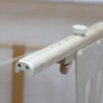 Sulankstomas masažo stalas Light Wood 102 Comfort Face Hole Vinyl Flex K033, smėlio spalvos - Image 4