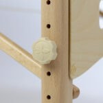 Sulankstomas masažo stalas Light Wood 102 Comfort Face Hole Vinyl Flex K033, smėlio spalvos - Image 6