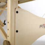 Sulankstomas masažo stalas eSpirit 60 Soft Touch K607, smėlio spalvos - Image 2