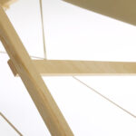 Sulankstomas masažo stalas eSpirit 60 Soft Touch K607, smėlio spalvos - Image 7