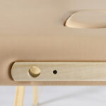 Sulankstomas masažo stalas eSpirit 70 Soft Touch K607, smėlio spalvos - Image 12