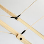 Sulankstomas masažo stalas eSpirit 70 Soft Touch K607, smėlio spalvos - Image 6