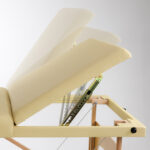 Sulankstomas masažo stalas Bianca Comfy Base K533, smėlio spalvos - Image 2