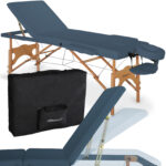 Sulankstomas masažo stalas PEden Matt Touch K102, tamsiai mėlynos spalvos