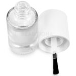 Permatomas stiklinis buteliukas nagų lakams ir aliejams – 7 ml - Image 2