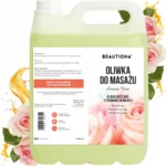 Beautiona Seansual Rose, rožių kvapo masažo aliejus, 5000 ml