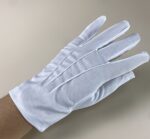 Pirštinės, tinkančios kavitacijos procedūroms atlikti, dydis universalus, baltos spalvos, 1 pora - Image 2