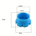 Daugkartinio naudojimo 3 ml stiklinio buteliuko silikoninis dangtelis - Image 3