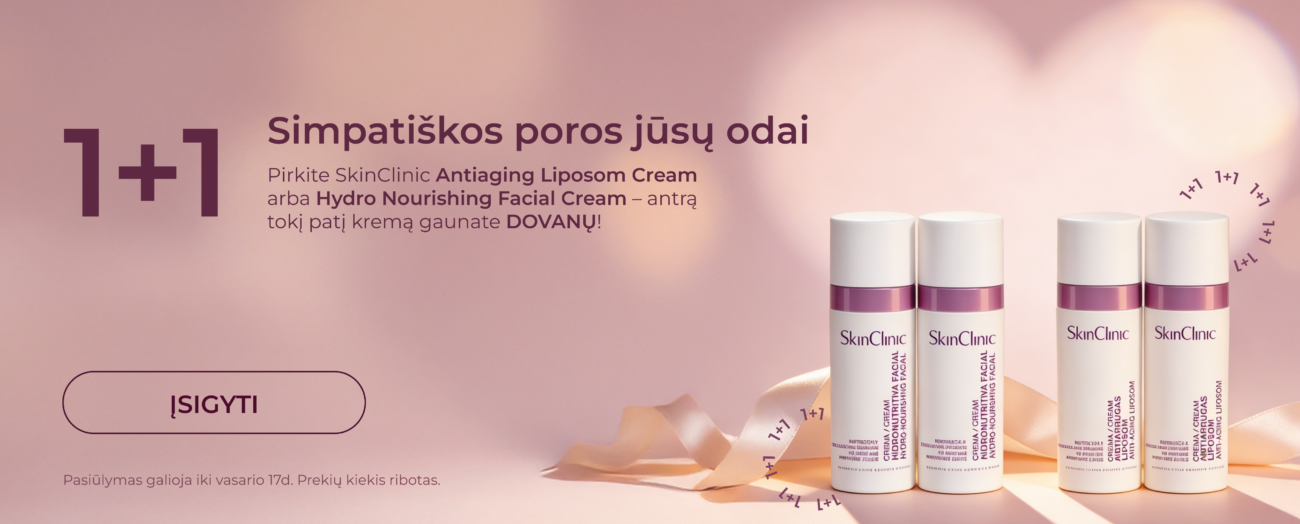 SkinClinci valentino dienos pasiūlymas