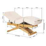 Sillon Siesta, spa gultas, kreminės spalvos - Image 5