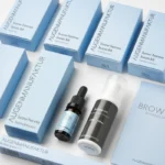 Brow Henna Kit, antakių miltelių dažų rinkinys.