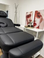 Elektrinė kosmetologinė kėdė 4 variklių, juodos spalvos - Image 21