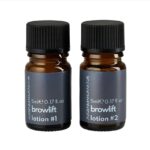 Browlift Lotions Bottles, antakių laminavimo losjonų rinkinys, 2 etapų priemonės, 10 ml.