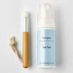 Lash & Brow Lashclean, valomasios putos, šampūnas, blakstienoms ir antakiams su šepetėliu