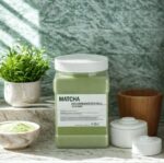 MOYYAM Matcha Jelly Mask, veido kaukė su matcha arbata, 650 g. - Image 4