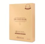 GOLD ENERGY SNAIL SYNERGY 24K GOLD, lakštinė veido kaukė su 24K auksu ir sraigių ekstraktu, 10 vnt.