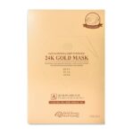 GOLD ENERGY SNAIL SYNERGY 24K GOLD, lakštinė veido kaukė su 24K auksu ir sraigių ekstraktu, 10 vnt. - Image 2